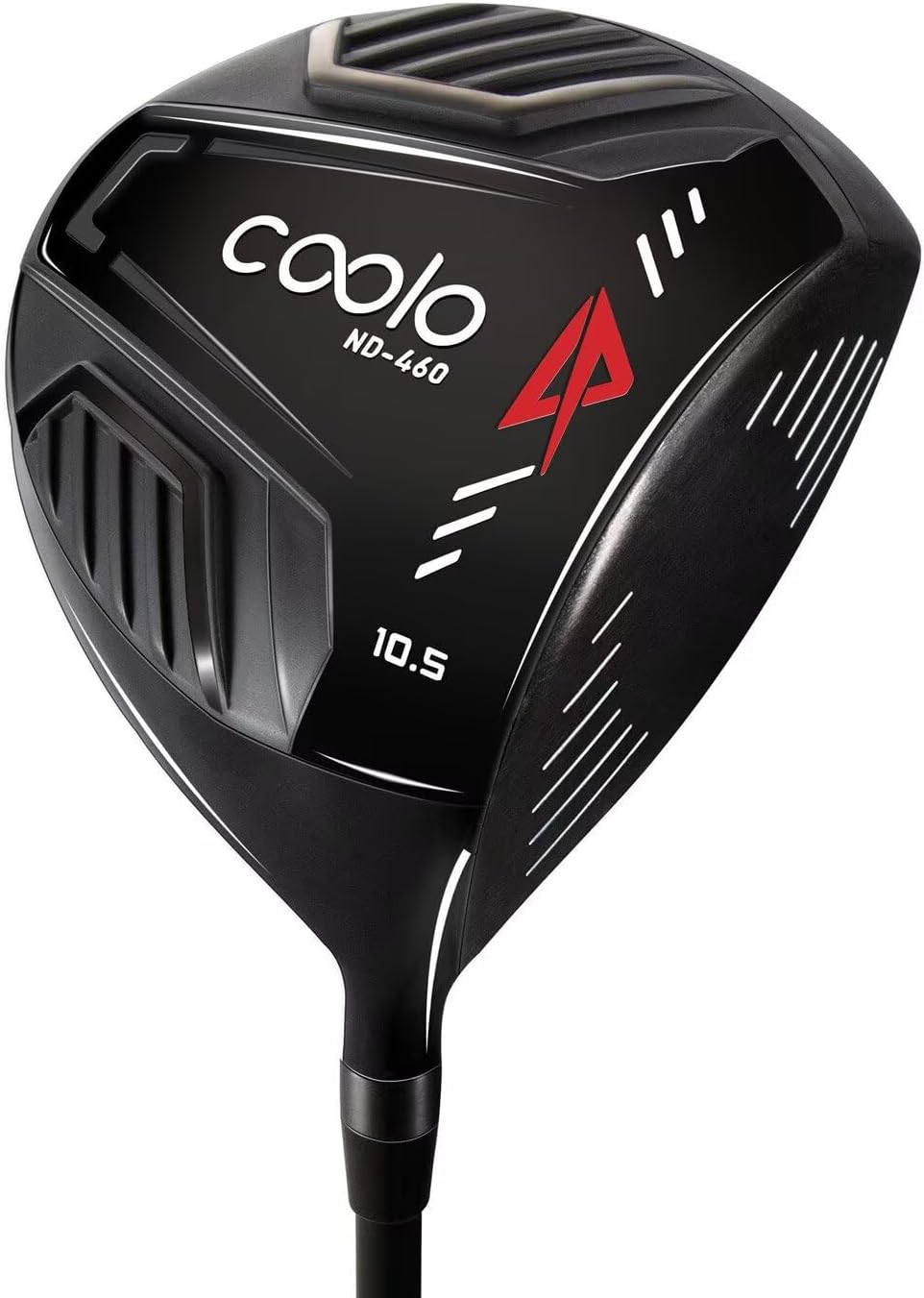 COOLO Golf Driver for Beginner and Average Golfer, Designed for Forgiveness and Ease to Use, Men&Petite Women, 10.5/12 Degrees, Right&Left Handed, 460CC Right Graphite Regular 10.5 Degrees, Black Head