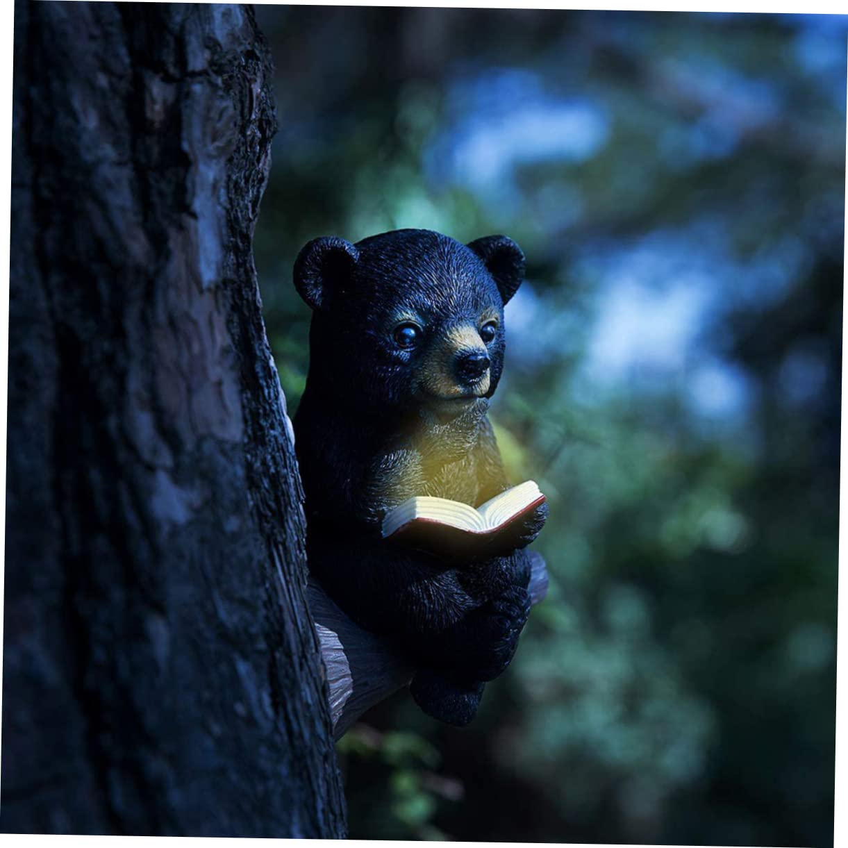 天然石　ソーダライト　カービング　本読むクマちゃん　No.979 天然石 ソーダライト カービング 本読むクマちゃん No.979 仙台で