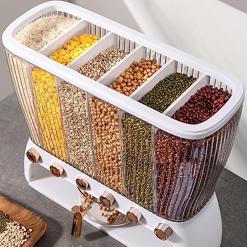 Caja organizadora de arroz a granel para mantener encimeras limpias y ordenadas 2