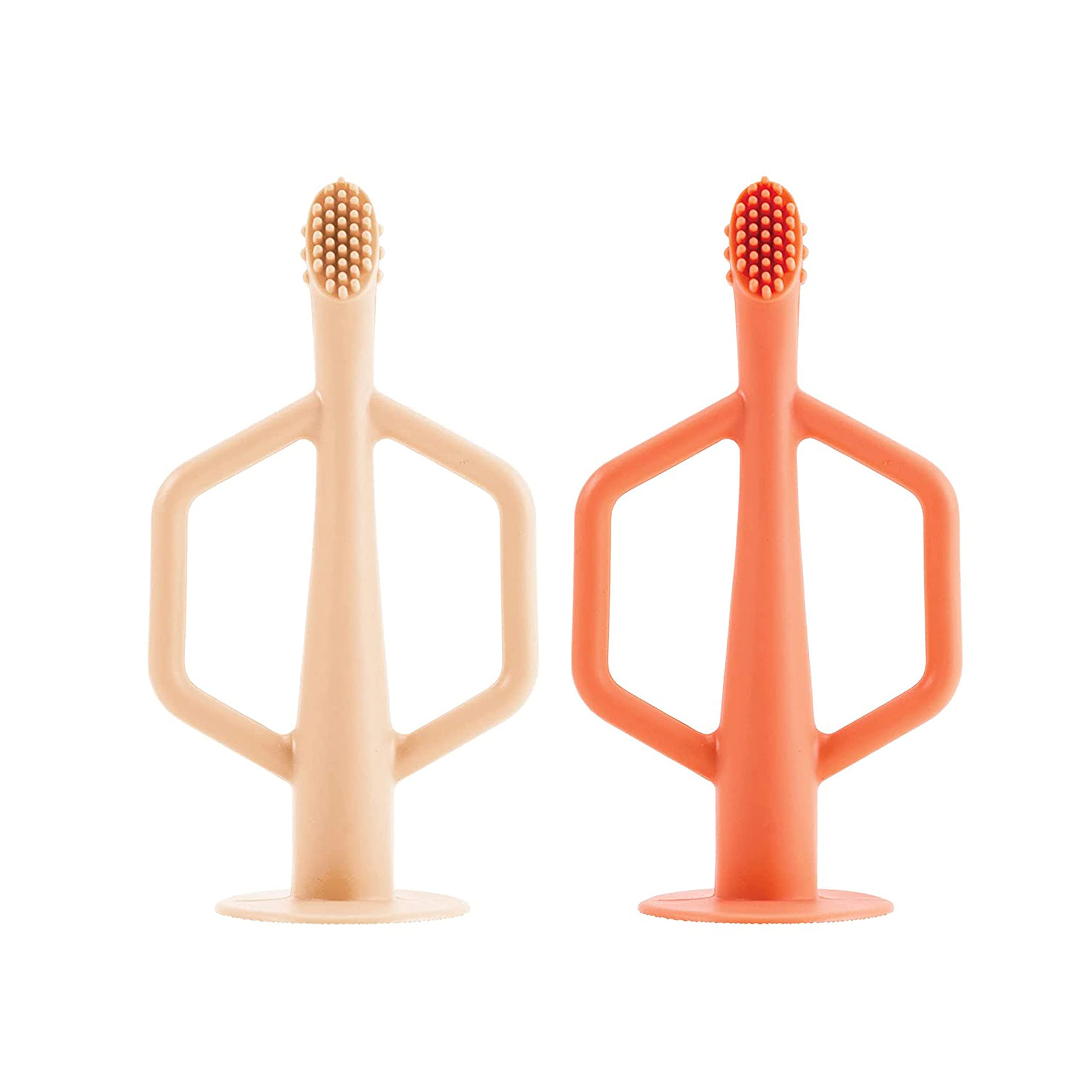 Tiny Twinkle Silicone Training Toothbrush - Flexible Baby Toothbr...