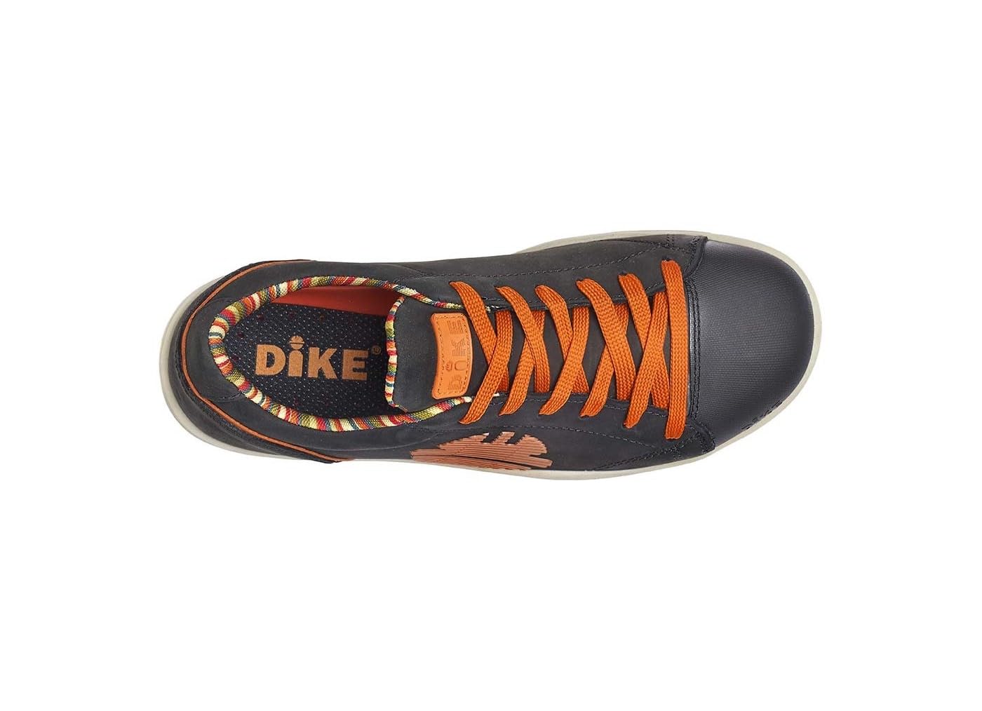 Dike - Glider Garish S3 Zapato de Trabajo, Seguridad Zapatilla de Dike Negro
