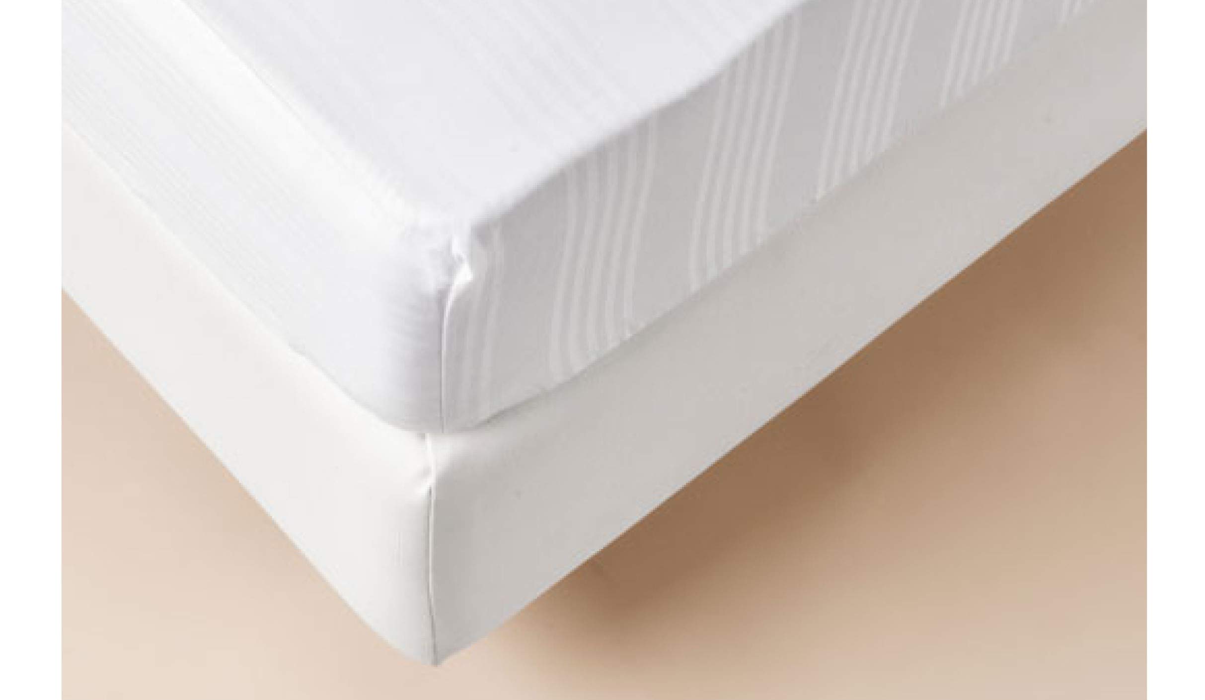 DESIDERI Coprimaterasso Sogno Fasciato con Angoli Maxi, 100% Cotone (1P Maxi)