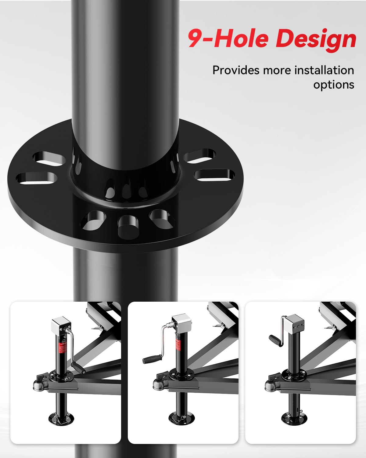 Amazon.com: FZZD 5500-7500lbs Electric A-Frame Trailer Jack