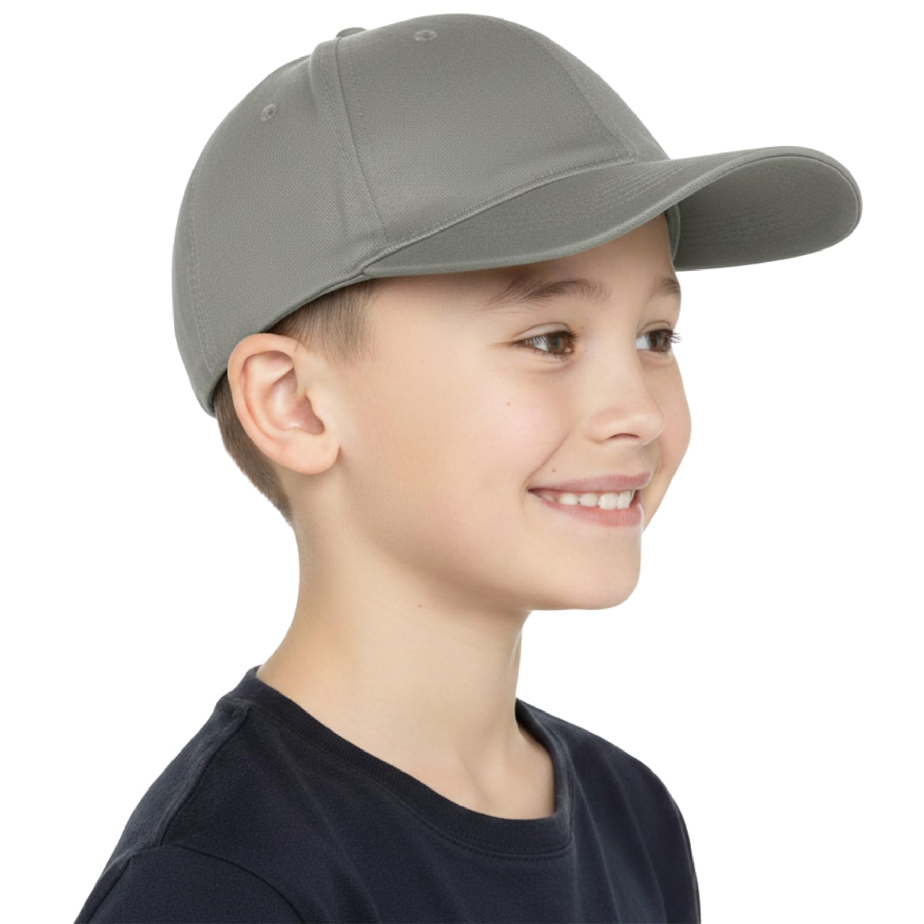 A2Z 4 Kids Baseball Cap Trucker Hat Adjustable Sun Protection Kids Khaki