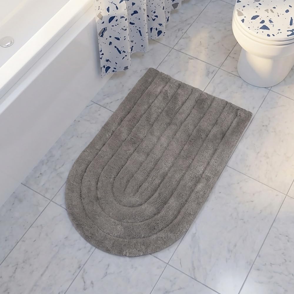 Croydex Grey Arch Bath Mat