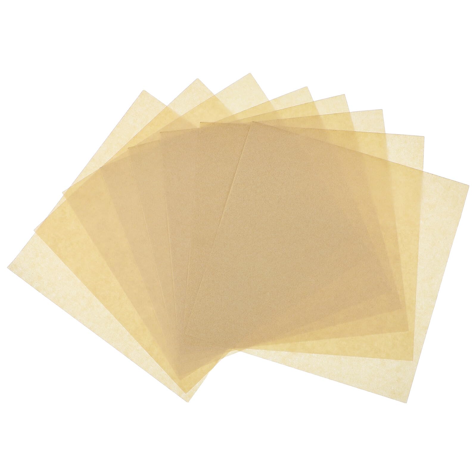 Papier absorbant huile 18x18 cm en soufre naturel pour friture et cuisson en cuisine, 500 pcs