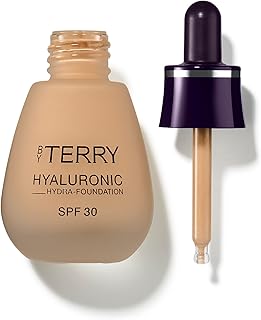 By Terry Hyaluronic Hydra-Foundation | SPF Liquid Foundation Makeup | Buildable Coverage | SPF 30 | Vegan | 30ml (1 fl oz)