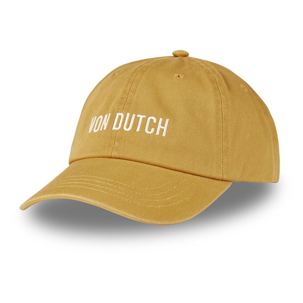 Von Dutch Men's Yellow Dc Ca Cap One Size