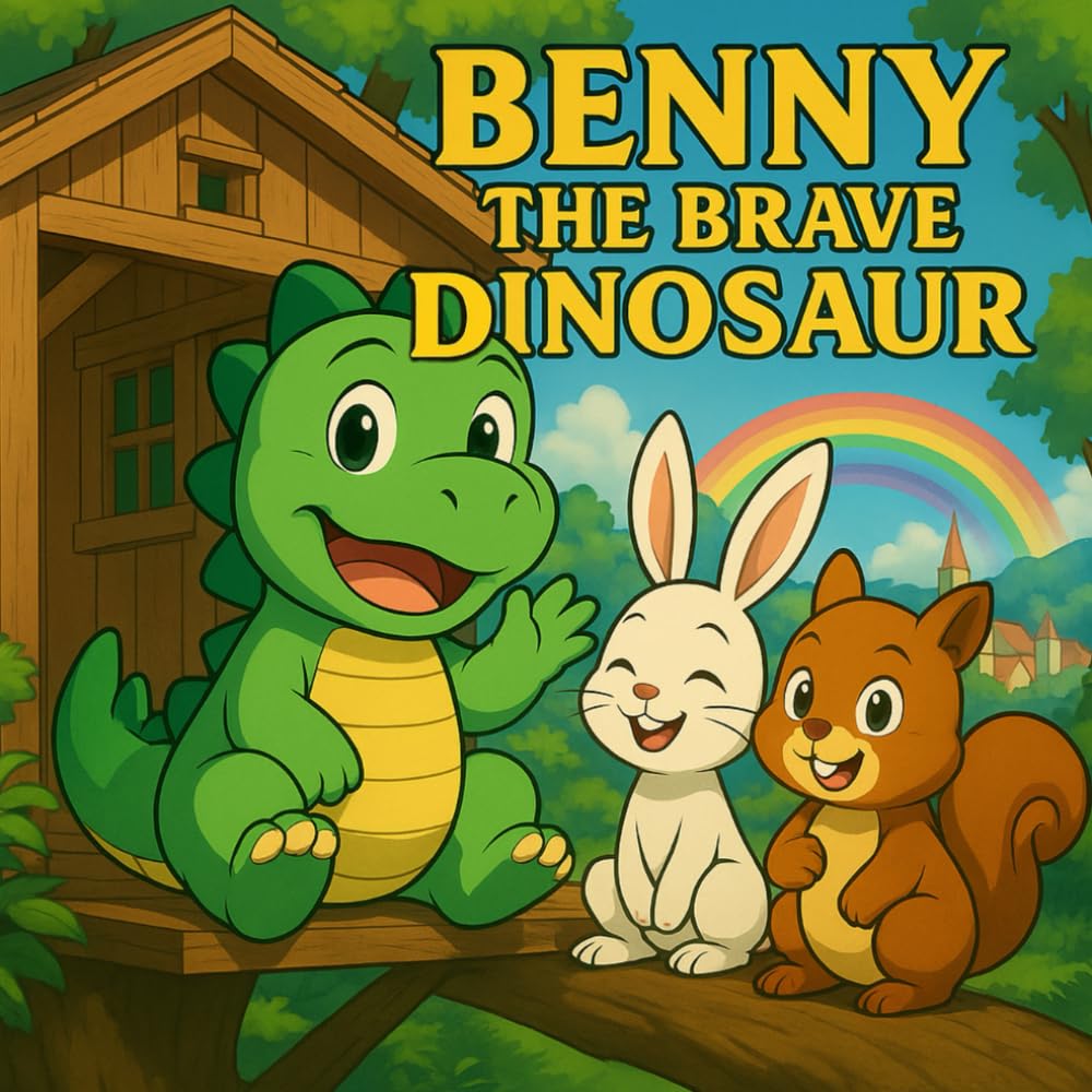 Benny the Brave Dinosaur: A Heartwarming Tale of Friendship & Courage for Kids Ages 4–8