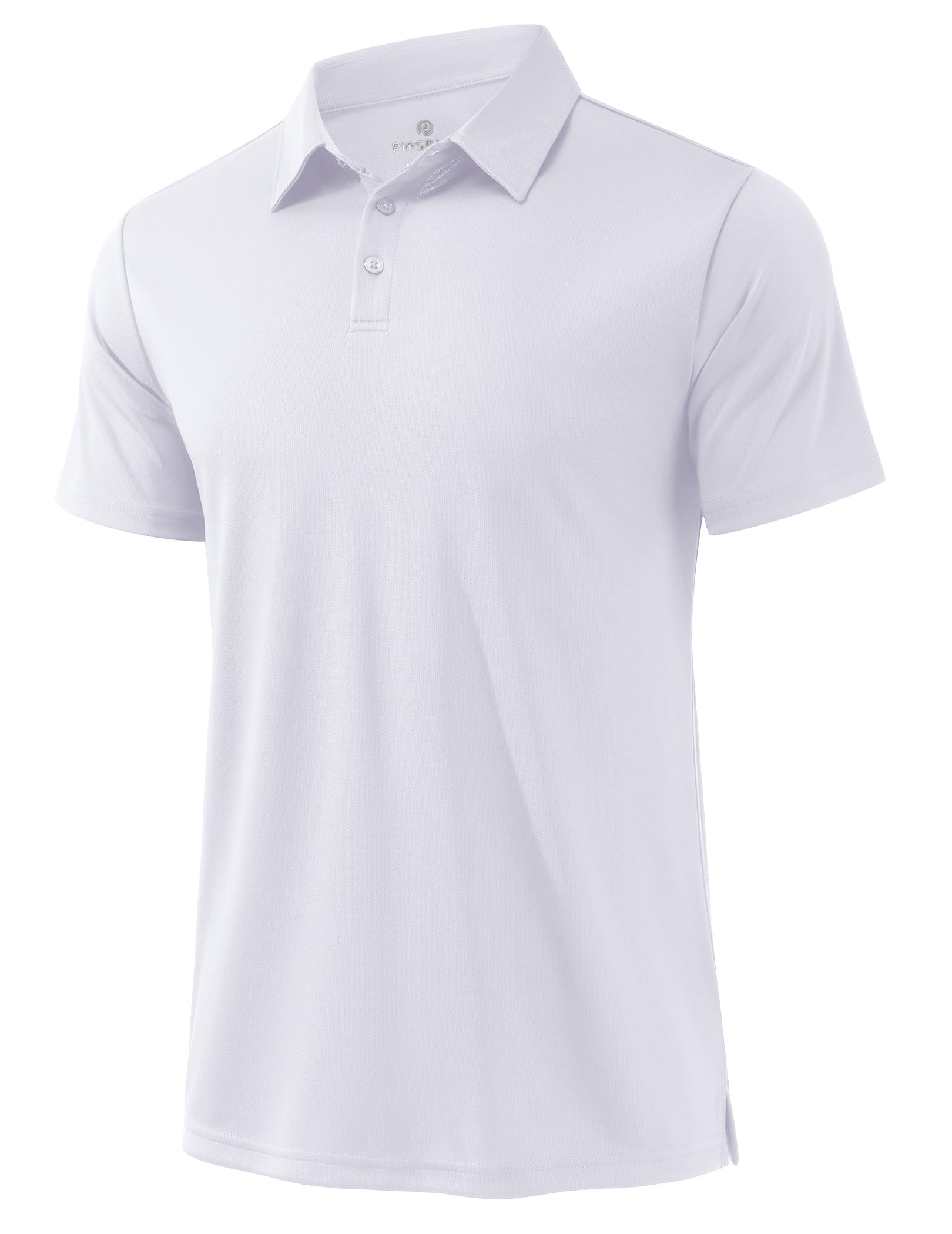PINSPARK Mens Golf Shirt 3 Buttons Quick Dry Polo Shirts for Men Short Sleeve Casual Stylish Collared Polo Shirts — view 10