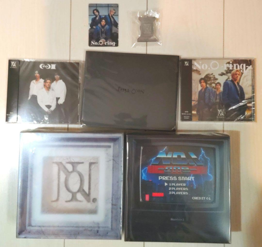 SET①Number_i No.I & No.O-ring 2枚組 CD 特典付 Amazon.co.jp: 【2形態まとめ買い特典付】Number_i 「No.O -ring