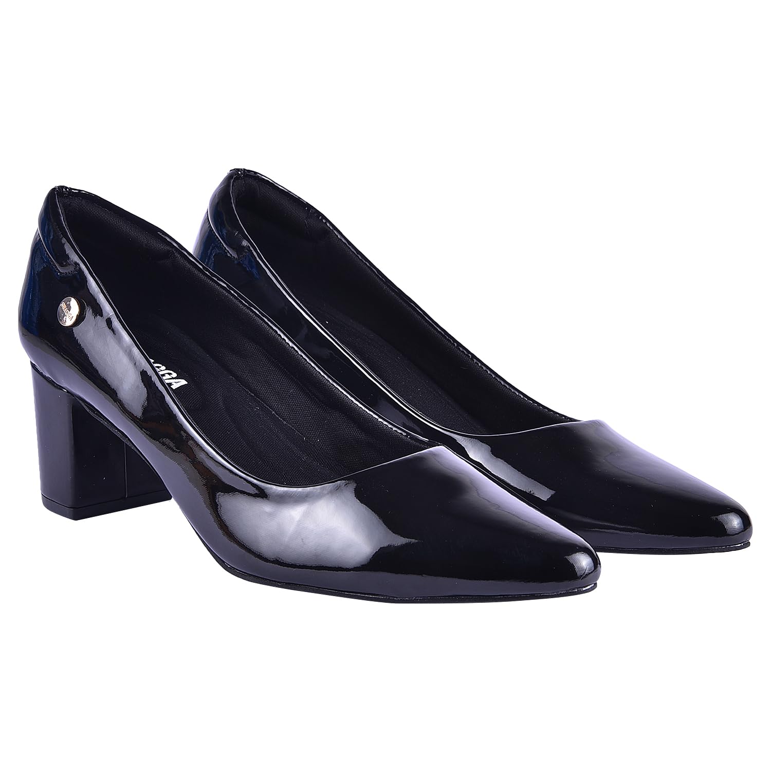 SWAGGA Women Block Heel Pump (Black, 6) (B0CHK1YGNJ) Amazon Price History, Amazon Price Tracker