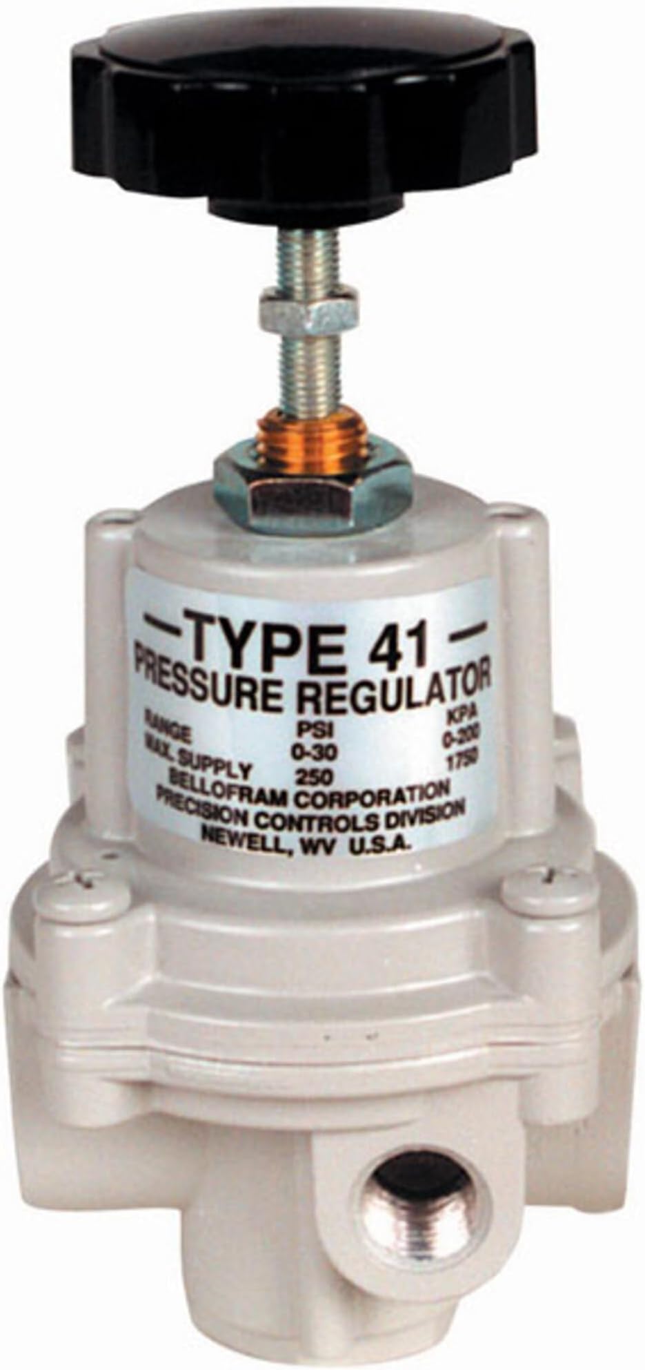 Bellofram 960-116-000 Air Pressure Regulators, 1/4" NPT(F), 0 to 10 psi