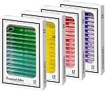 Jiusion 48Pcs Prepared Microscope Slides Specimen Animals Insects Plants Flowers Sample Biological Specimen, Stereo Microscope Slide