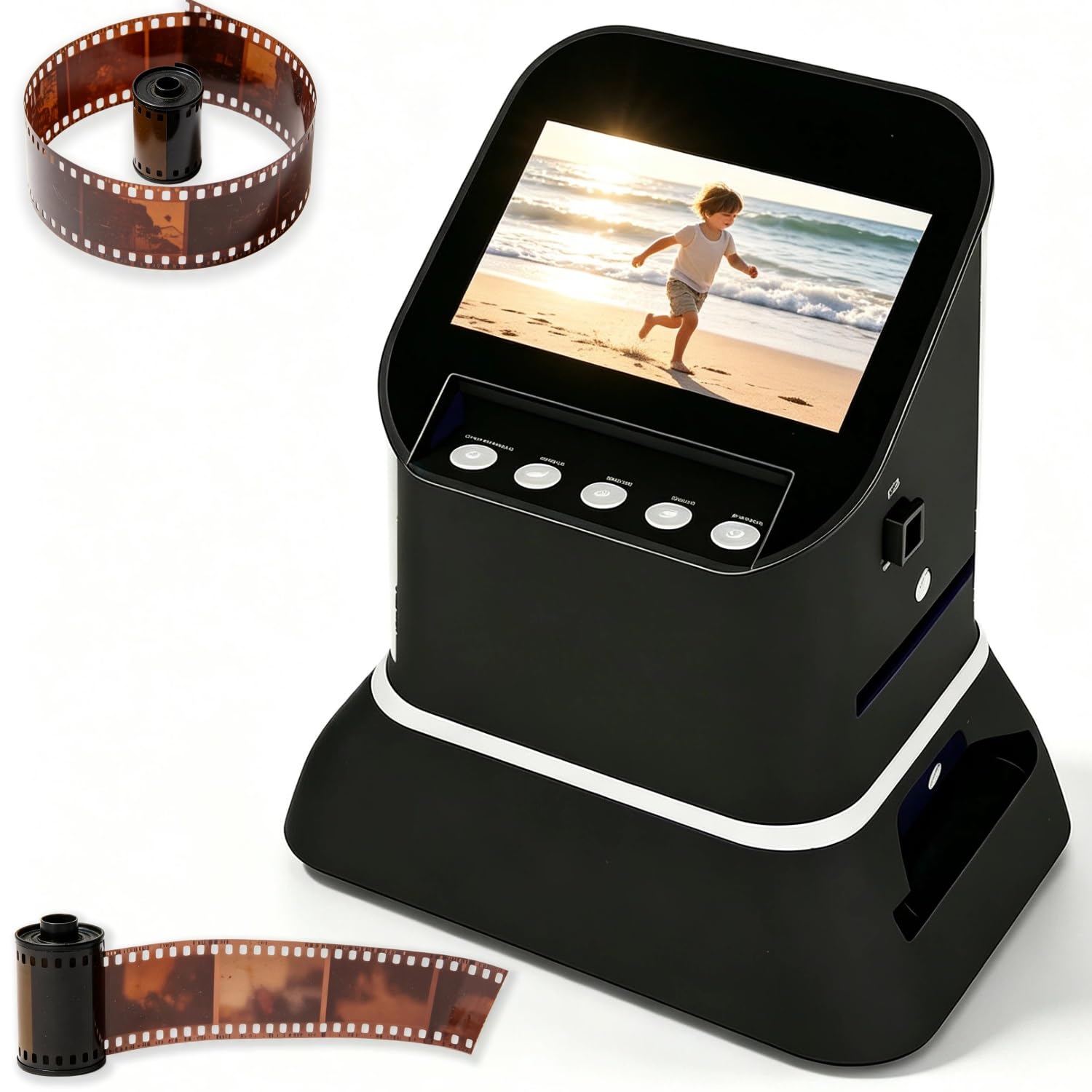 Escáner y digitalizador películas y Diapositivas Escáner Alta resolución