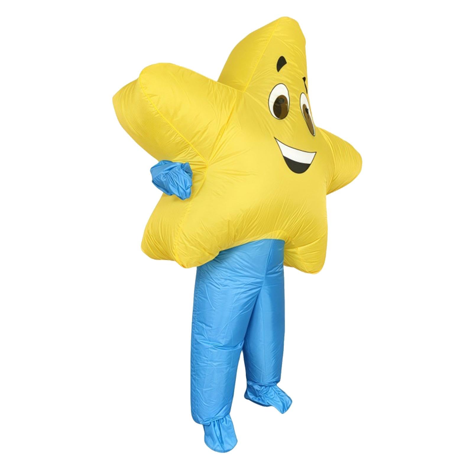 Wzmzjy Halloween Inflatable Star Costume Cosplay Party for Stage Performance Carnival, Blue — image 1