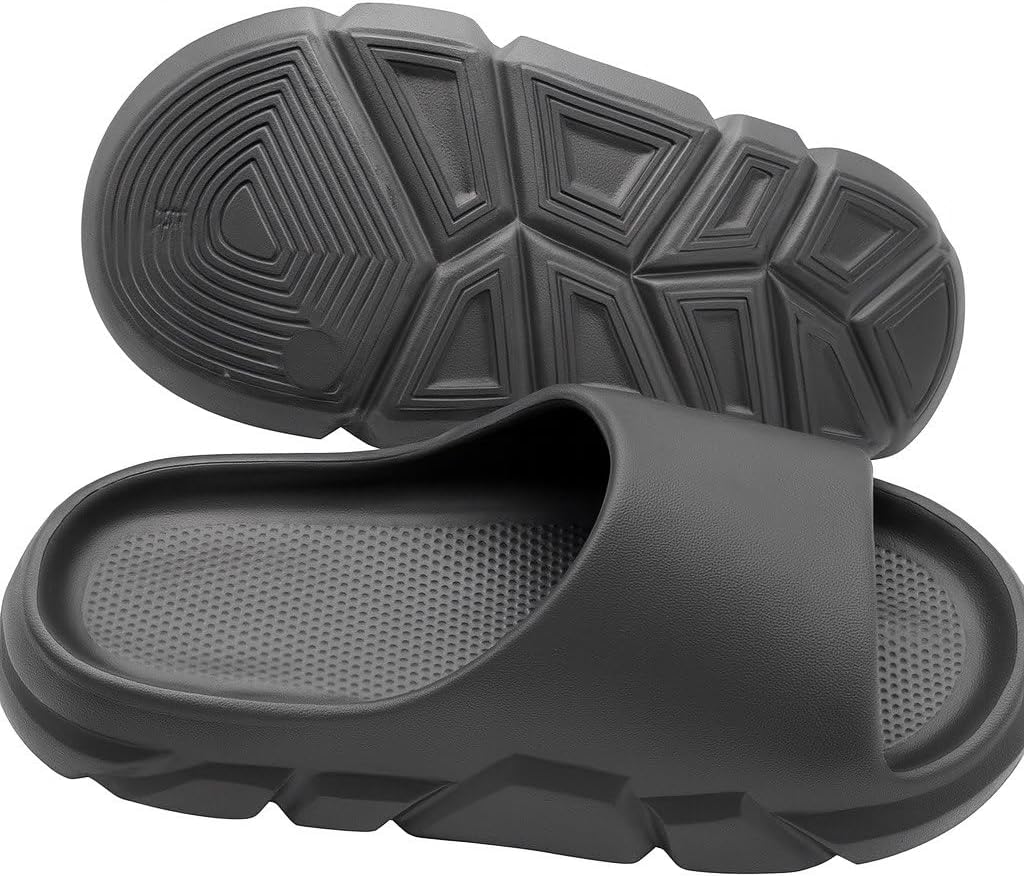 Foam Clogs for Men & Women – Lightweight Breathable Slip On Garden Shoes, Comfortable Water Friendly Sandals for Yard, Beach, Pool, Camping & Everyday Wear, Black & White, Sizes 7-12 - Image 6