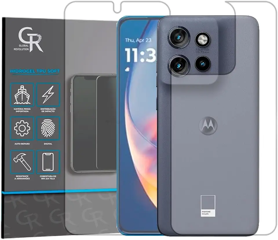 GR Global Revolution, Película Hidrogel HD Frente Verso Para Motorola Edge 50 Neo
