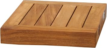 AquaTeak 12 Moa Floating Teak Wall Shelf