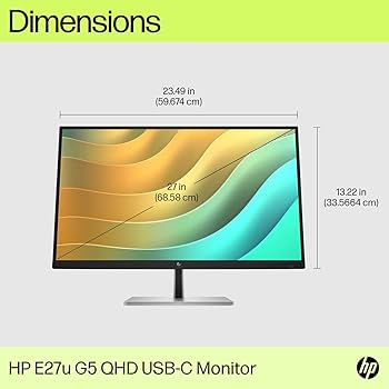 hp モニター　e27u g5 新品　27インチ HP E27u G5 27インチQHD USB-Cモニター 製品詳細・スペック - HP