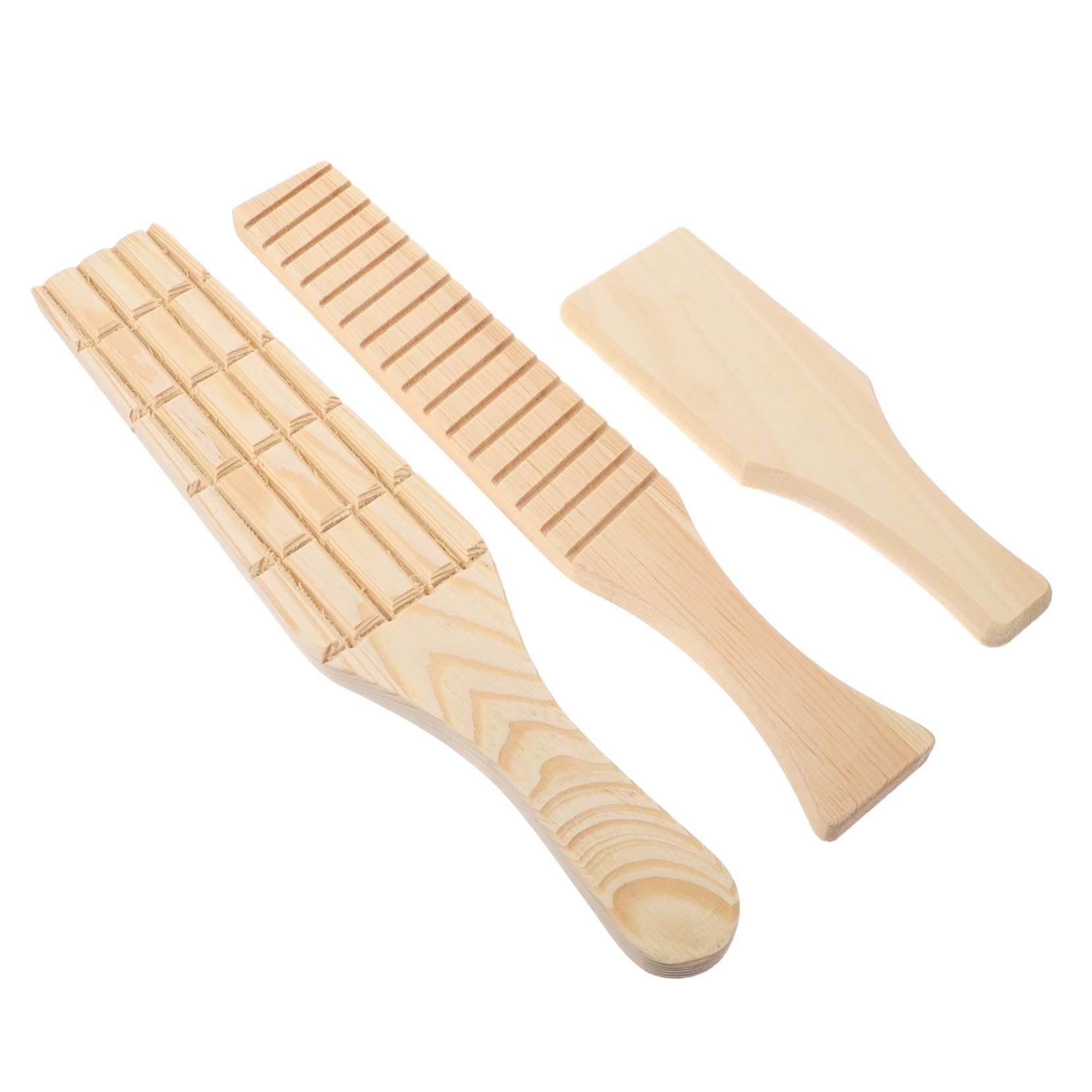 3stücke Holzmodellierwerkzeug Keramik und Professionelles Töpferwerkzeug mit Unbehandelten Holzspatel Tonformer und Holz-töpferbrett für DIY-kunstprojekte und Bildhauerei