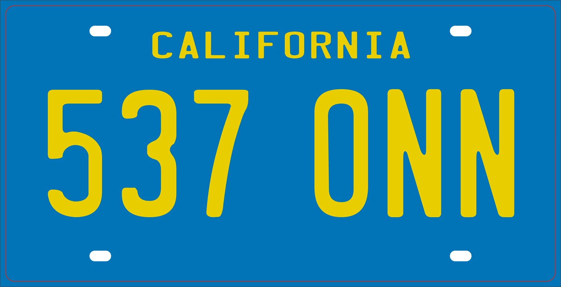 OPO 10 - Replica of The License Plate Compatible with Ford Gran Torino from The Movie Starsky and Hutch (58)