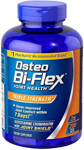 Osteo Bi Flex Triple Strength con glucosmina, 200 tabletas  Suministro de 3 meses  Fortalece tus articulaciones y apoya la movilidad