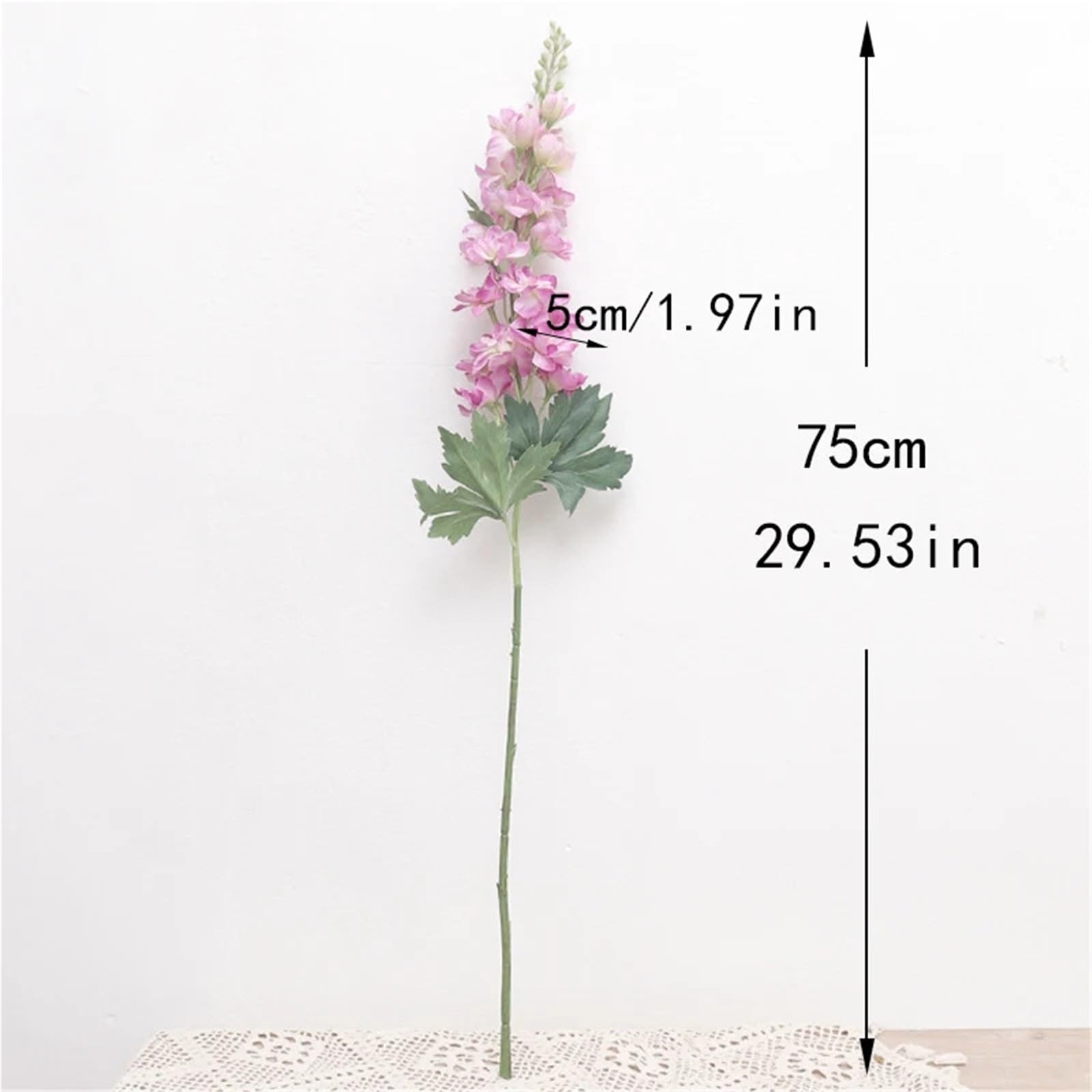 Künstliche Delphinium 75 cm künstliche Hyazinthe