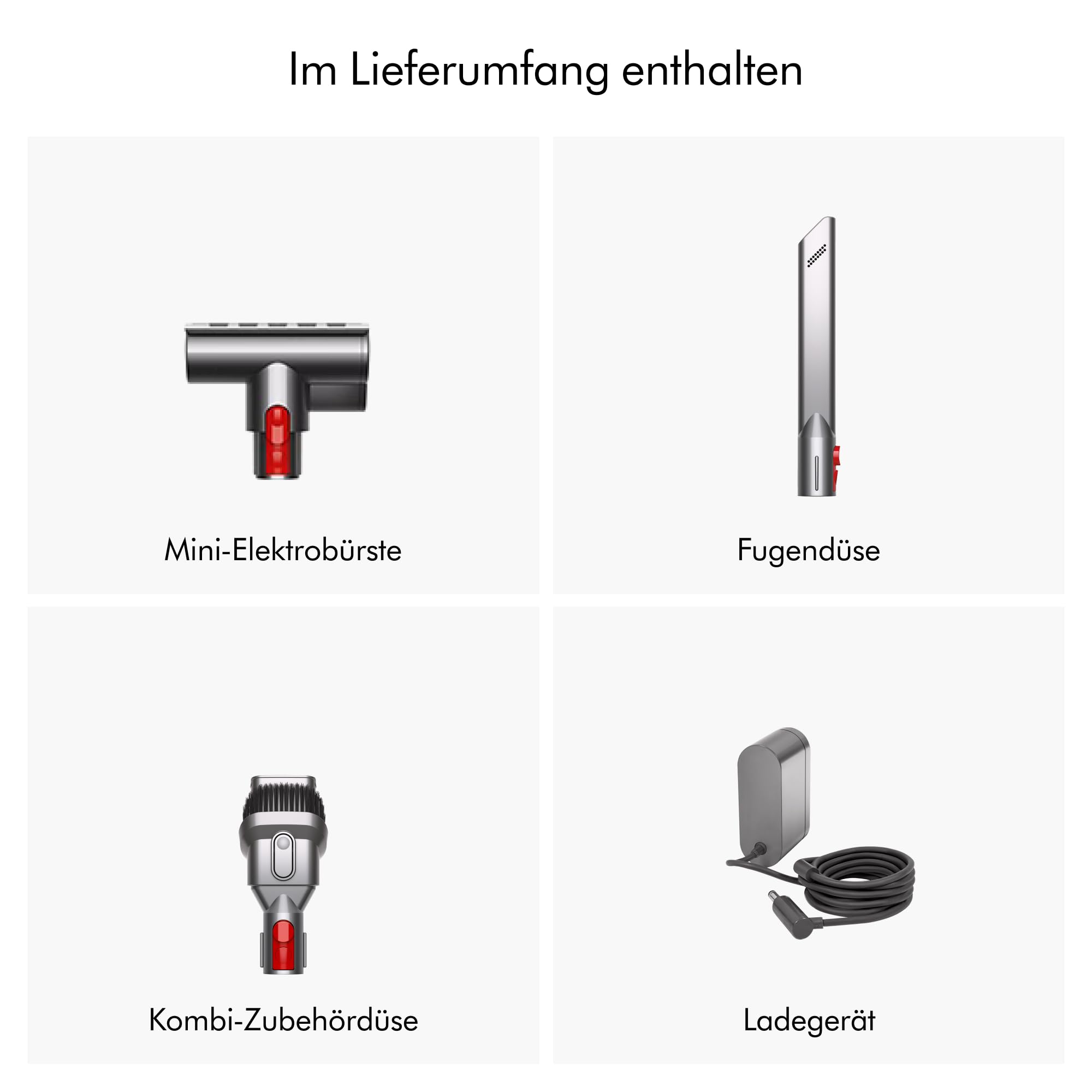 Dyson Car+Boat™ Handstaubsauger – Bis zu 50 Minuten Laufzeit Silber