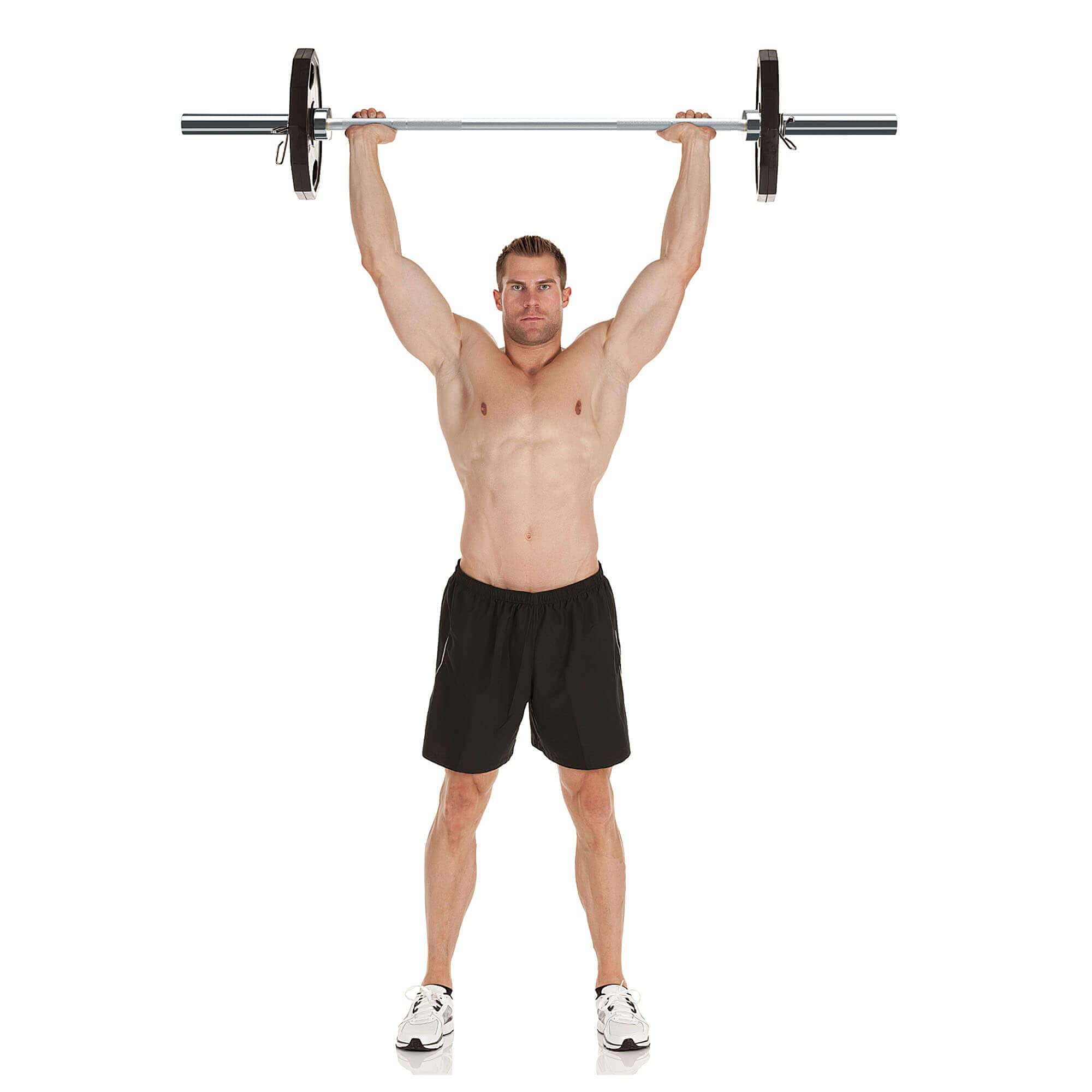 Elevens Olympic Barbell EZ Bar Curl Bar 4 Pies/5 Pies/7 Pies Para Discos De