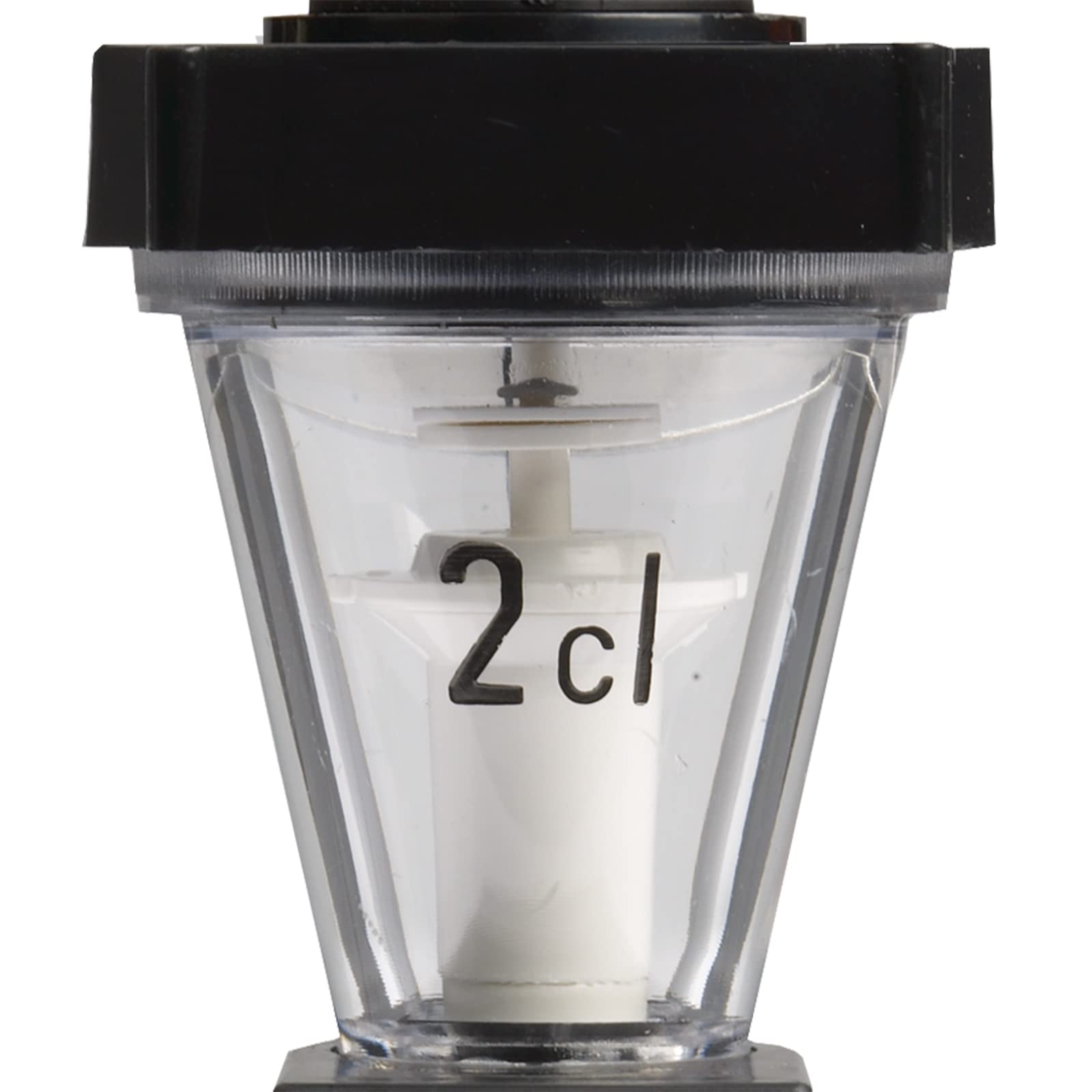 Westmark Dosiergerät mit Zählwerk, Dosierung pro Ausguss: 2 cl, Kunststoff, Standard, Schwarz/Transparent, 94202260