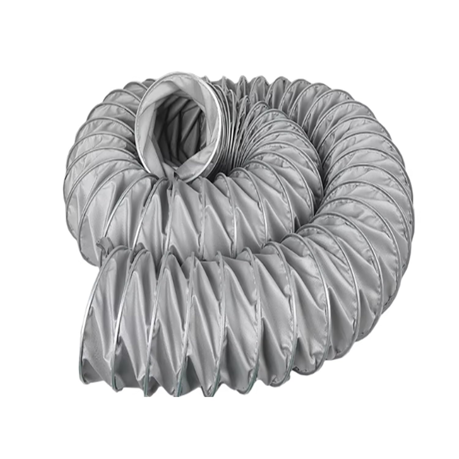 Manguera de extracción de polvo, manguera de ventilación resistente a altas temperaturas para Extractora, Secadora y Restaurantes(2m,63mm)