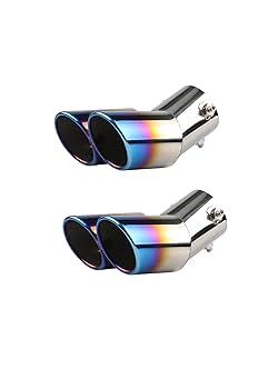 4本出し　跳ね上げ　ドレキン風　マフラーカッター　かち上げ　上向き　デュアル 4本出し 跳ね上げ ドレキン風 マフラーカッター かち上げ 上向き