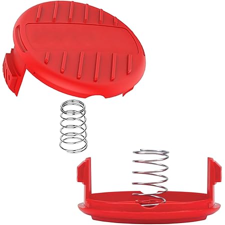 CMZST120SC String Trimmer Cap Compatible with Craftsman Models: CMCST900, CMCST910,CMESTE920,CMEST913, CMESTA900,&CMZST065,CMZST080,4-Pack (2 Cap+2Spring)
