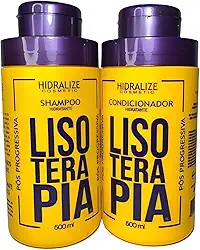 Kit Lisoterapia Liso Extremo – Shampoo e Condicionador Hidratante Pós-Progressiva 500mL