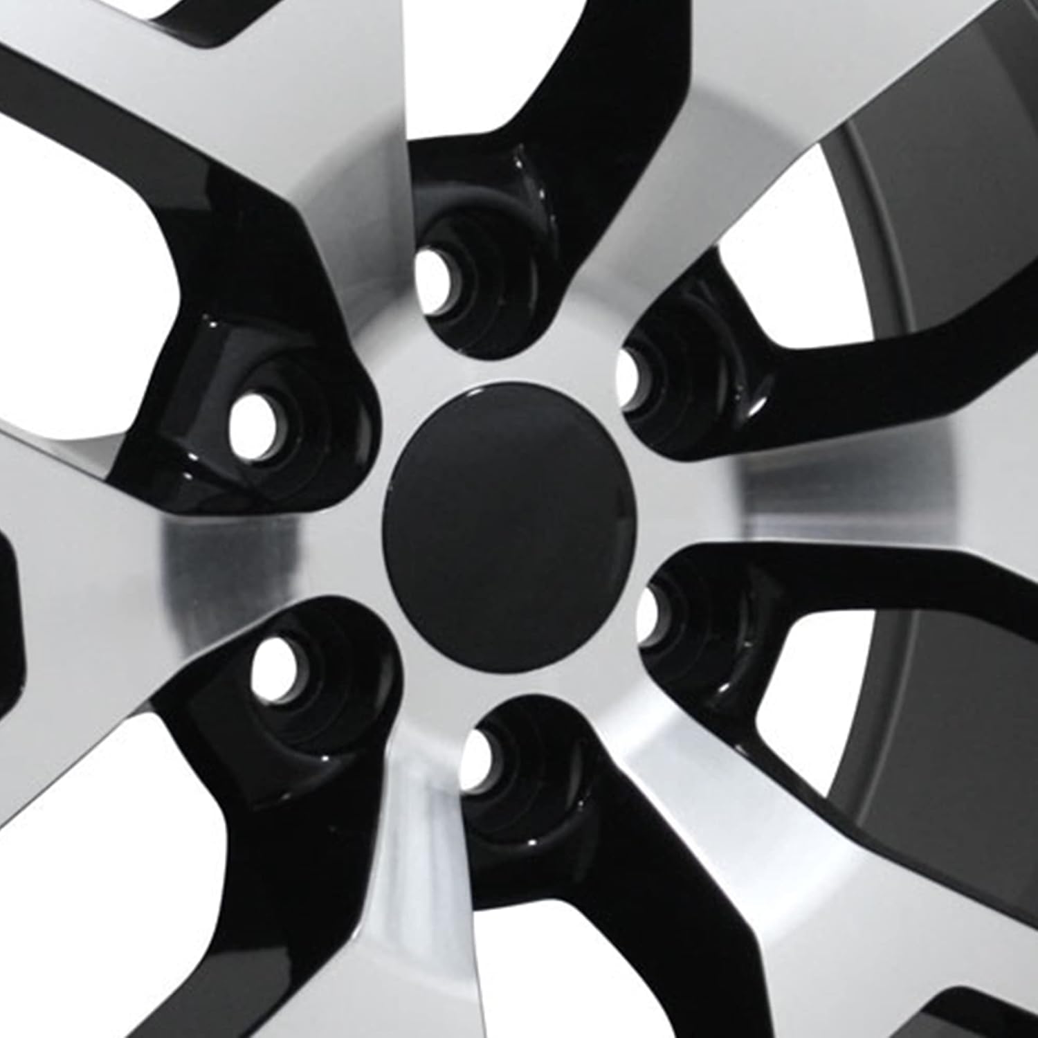 OE Wheels LLC CV92-22090-6550-31MB Black Machined Wheel Painted (22 x 9. inches /6 x 139 mm, 31 mm Offset)