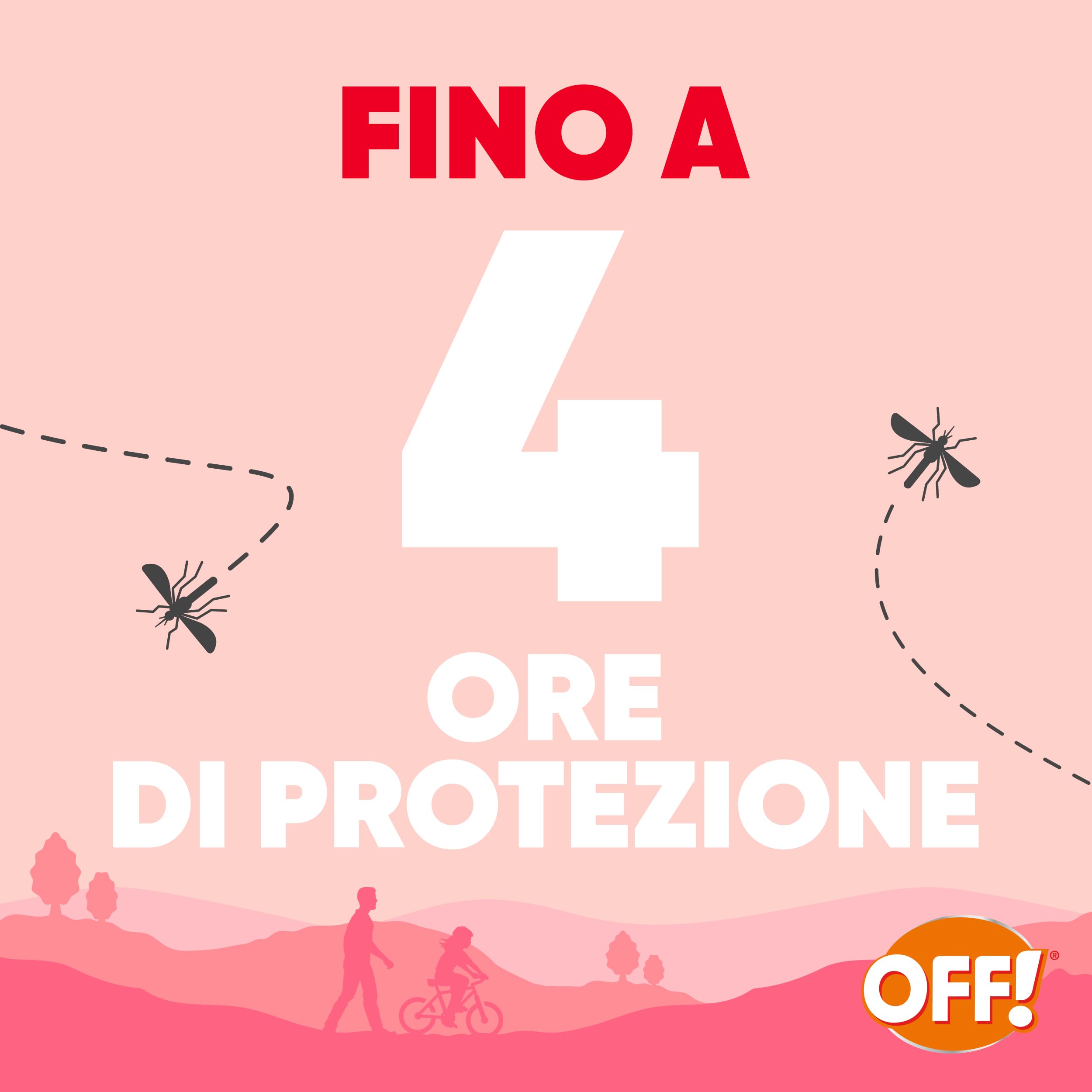 OFF! Soft & Scented Spray Secco Antizanzare, Repellente Zanzare, Leggero e asciutto sulla pelle, fragranza fresca, Protezione Efficace fino a 4 ore, 1 Confezione da 100ml