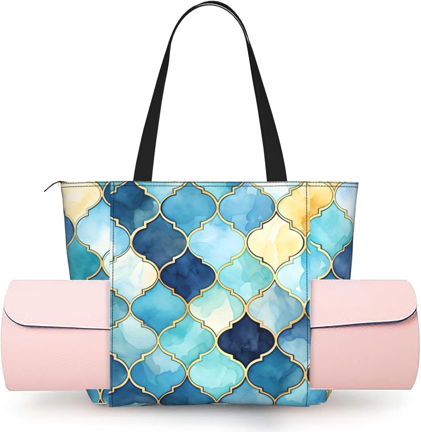 Yoga Mat Bag Women Waterproof Gym Tote