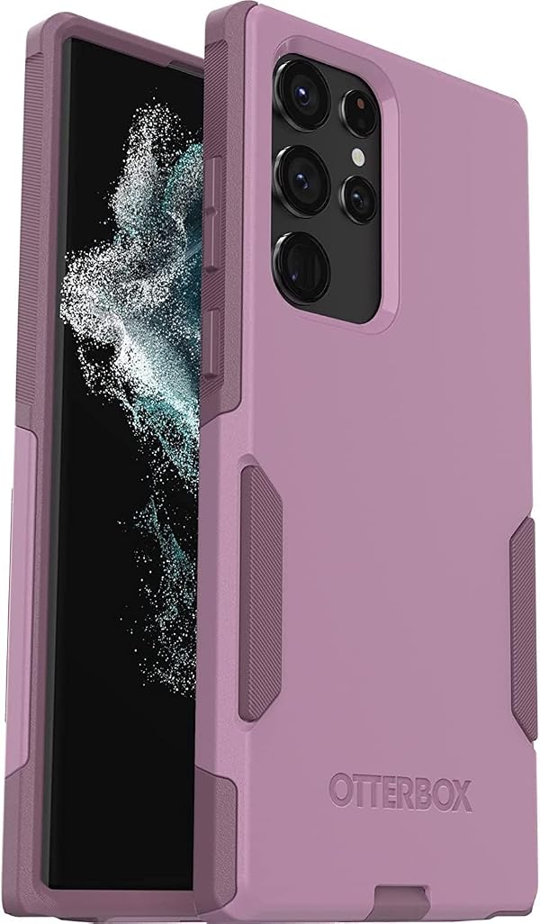 OtterBox Commuter Series Case for Samsung Galaxy S22 Ultra (Only) with Screen Protector - Non-Retail Packaging - Maven Way (Pink) by OtterBox - Used condition - US$10.80