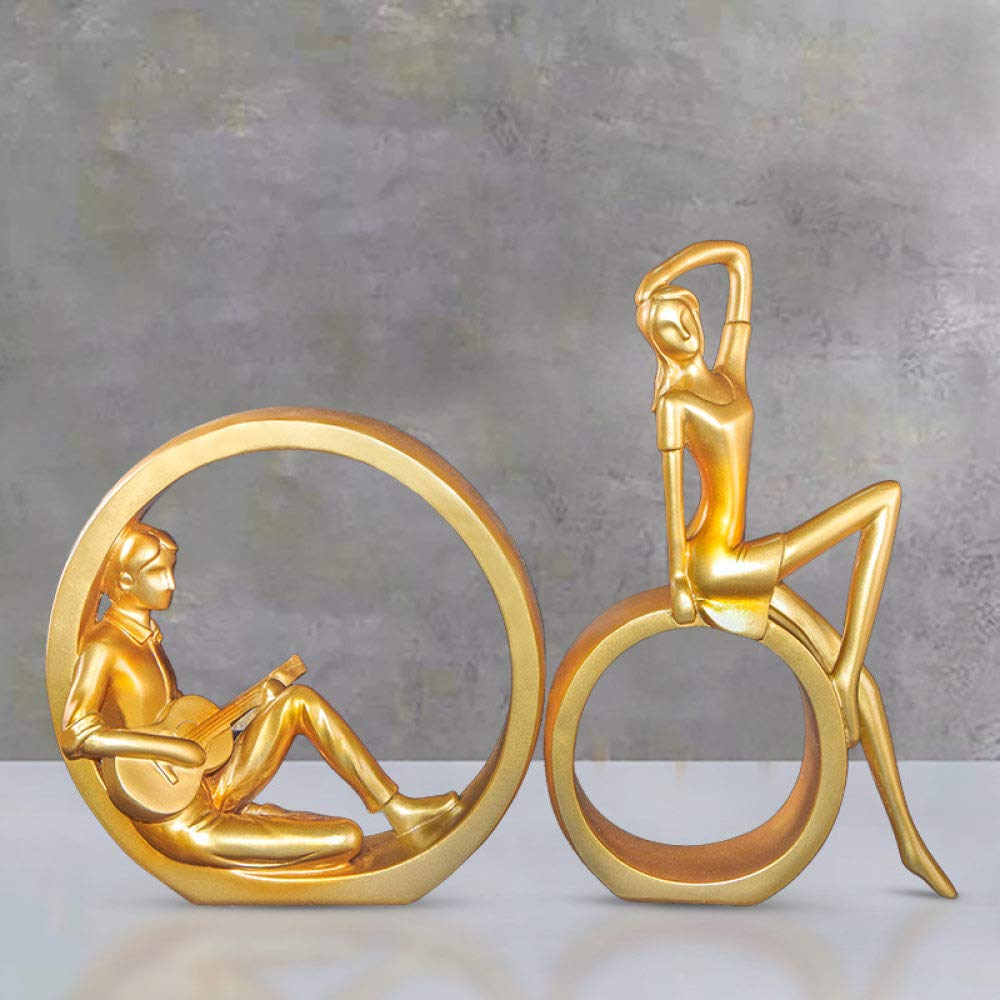 Petite statue artisanat pour maison bureau étagère et décoration de voiture