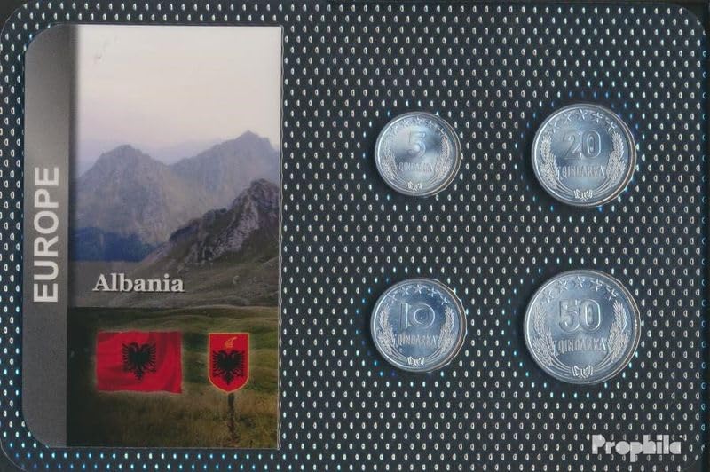 Coffret Prophila Collection Albanie 1964, cadeau pour numismate