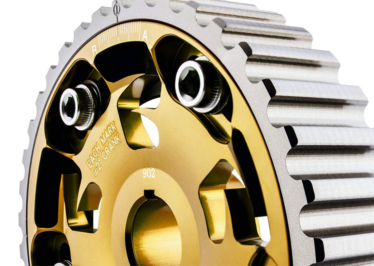 Amazon.com: VMS RACING Adjustable Fang CAM GEAR in GOLD Anodized