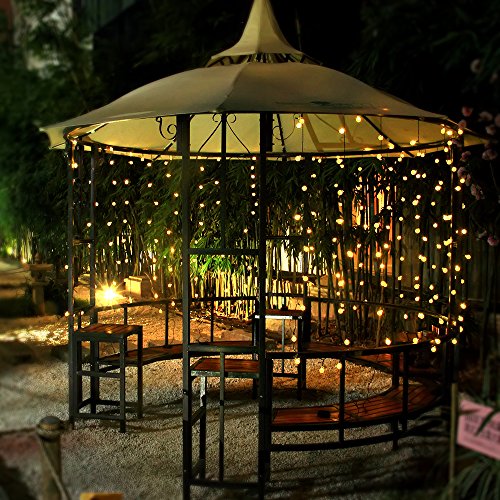 Toodour Solar String Lights, 36Ft 60 Led Globe, Waterproof Crystall Ball Lights With 8 Modes For Garden, Lawn, Patio, Gazebo, Yard, Outdoors (Warm White) #TOP3