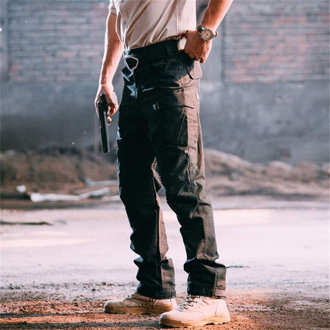 Waterproof Tactical Military Pants Men Special Army Combat Cargo Pants Multi Pocket Rip-Stop Cotton Trousers