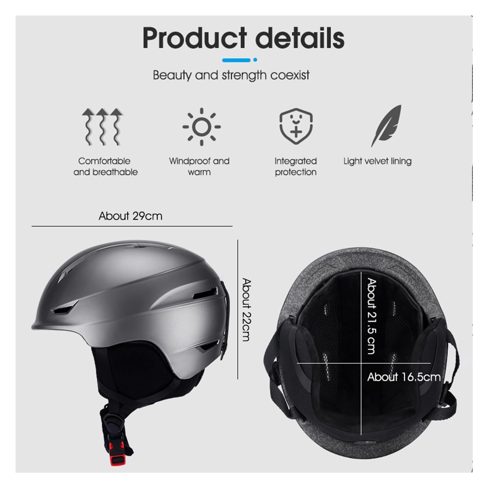 Kask Rowerowy Odporny Na Uderzenia Kask Rowerowy Elektryczny Kask Narciarski Zimowy Ciepły Kask Rowerowy Motocykl Rower Elektryczny Czapka Ochronna Szerokie Zastosowanie