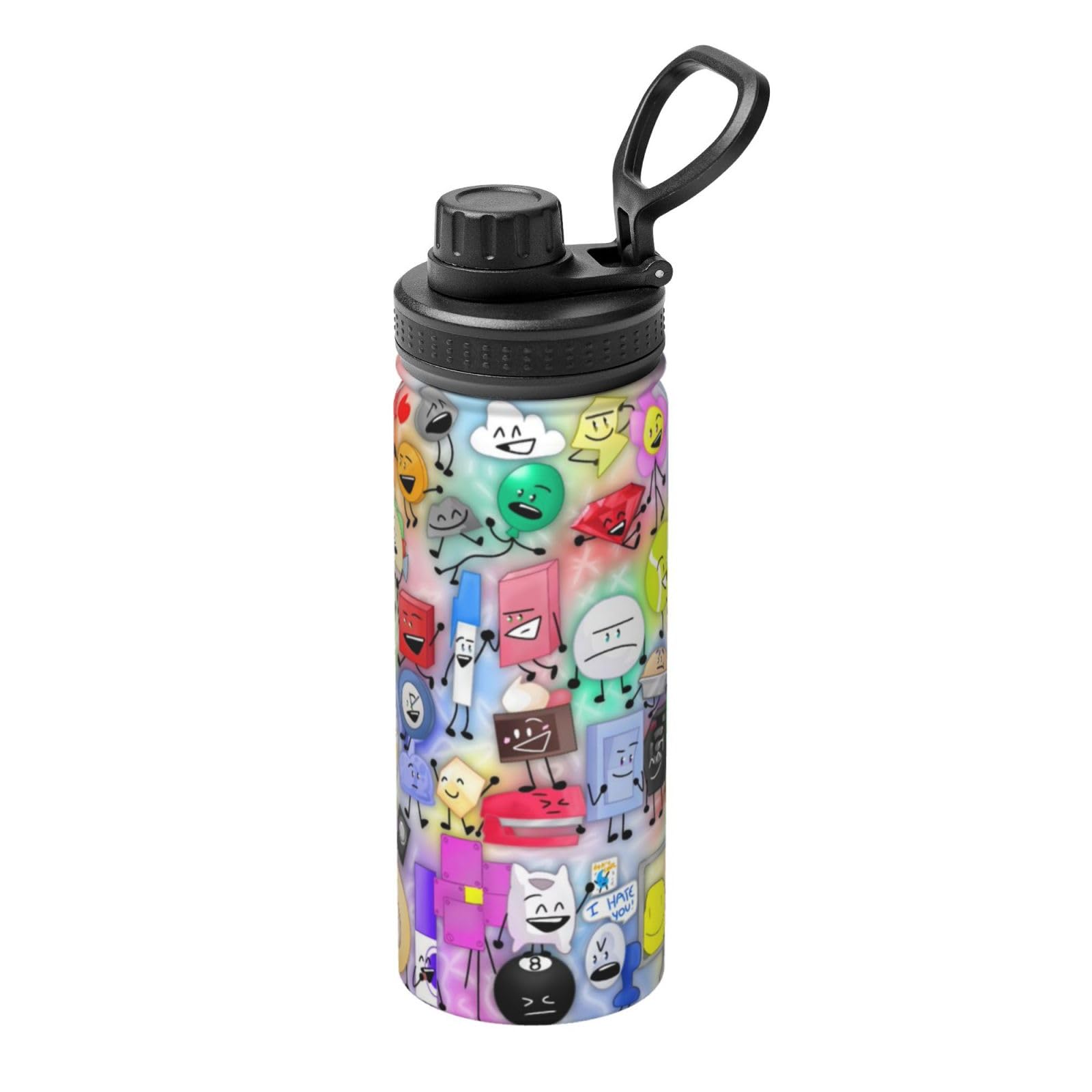 18OZ Sports Insulated Kettle Drinking Cup BFB Water Bottle Stainless Steel Kettle Portable Cup For Gym Outdoor Sports