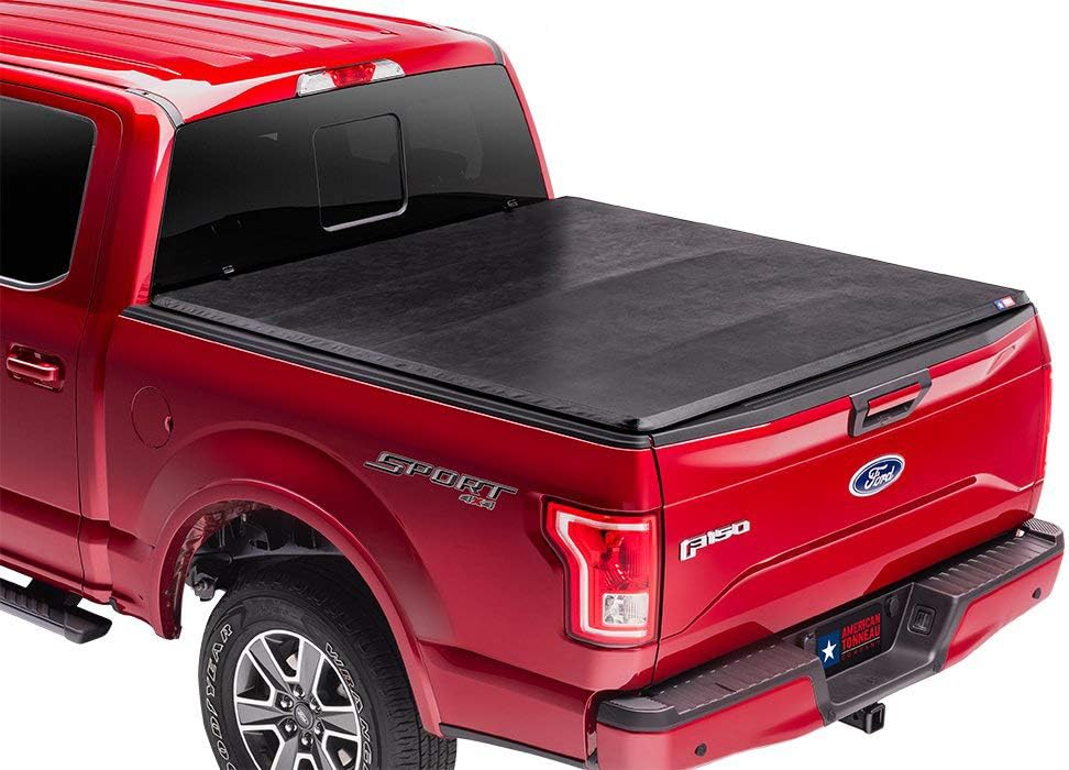 Soft Tri-fold Truck Bed Cover | 66202 | fits Dodge Ram 2009-18, 2019 Classic 1500 (6 ft 4 in bed)