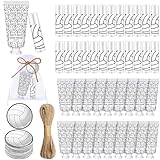 Heigble 144 Pcs Volleyball Lip Balm Hand Cream Set Volleyball Party Favors, Include 36 Volleyball Lip Balm 36 Moisturizing Hand Cream 36 Bags 36 Volleyball Cards and Ropes for Volleyball Accessories