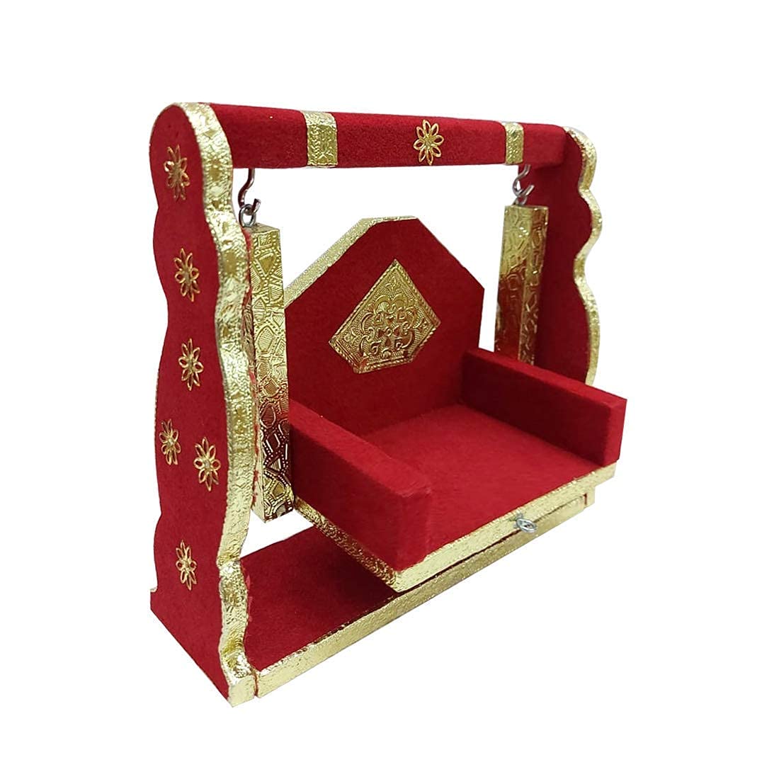 Buy Wooden Laddu Gopal/Lord Ganesha Jhula/Swing for Mandir ThakurjiLaddu Gopal Jhula Palna for