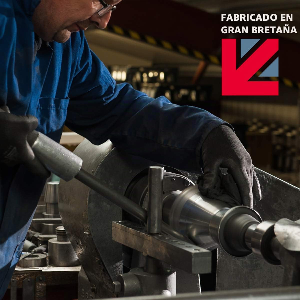 Mathmos Lámpara de lava Astro Baby Plata | Fabricada en Gran Bretaña desde 1964 | Lámpara lava Azul/Verde | Fórmula única de lámpara de lava | Conforme a las normas de seguridad más estrictas